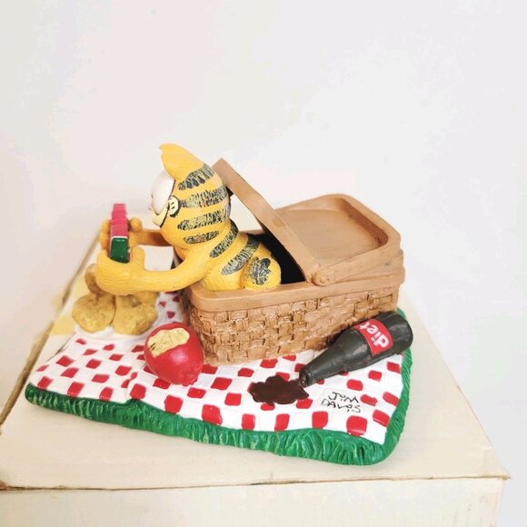 Vtg Danbury Mint Garfield “The Gourmet” Figurine By Jim Davis 1993 - Picture 2 of 5